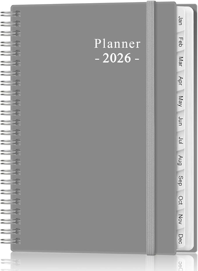 2026 Planner - Planner 2026 from January 2026 - December 2026, Weekly & Monthly by Heveboik
