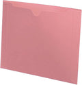 11 pt Pink Color Jacket, Letter Size, Dental Style by Ecom+Folders