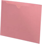 11 pt Pink Color Jacket, Letter Size, Dental Style by Ecom+Folders