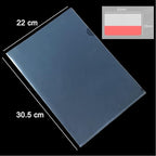 100 Pack Document Clear Plastic Folder Copy Safe Project Pocket LType US Letter - Image 4