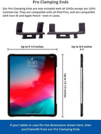 LEVO G2 Clamp on Tablet Holder for Desk: iPad Holder Stand, Kindle Holder - Image 3