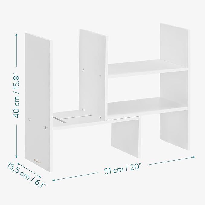 Navaris Desk Organizer Shelf Unit - Image 3