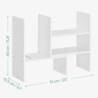 Navaris Desk Organizer Shelf Unit - Image 3