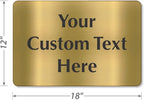 SmartSign Custom Brass Sign - Image 4