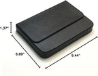 MIVLXLX PU Leather 12 Fountain Pen/Pencil Tray Case Organizer, Fashion Design - Image 10