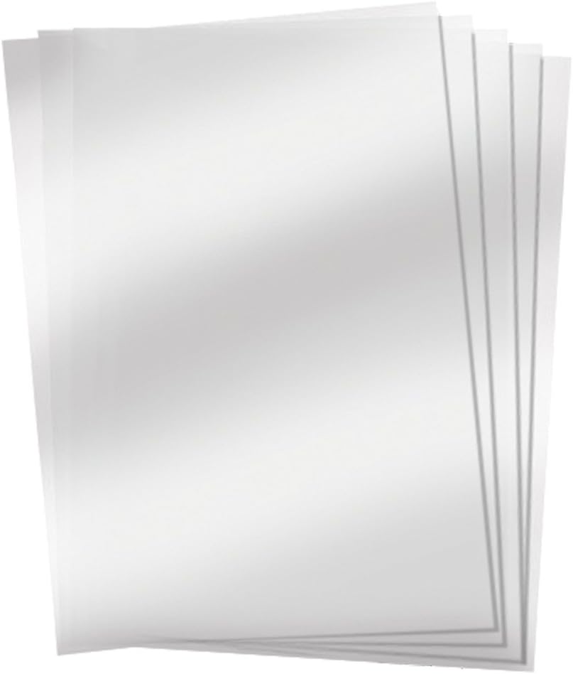 Hygloss Products Overhead Projector Sheets Acetate-Like Transparency Film, For Arts And Craft Projects and Classrooms, Not for Printers, 8.5” x 11”, 100 Sheets
