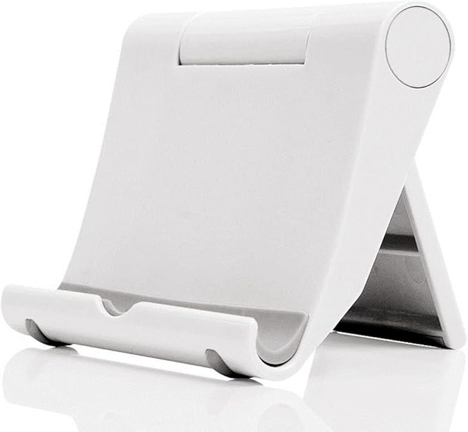 JUSDIQIR Cell Phone Stand for Desk Foldable Cell Phone Holder Desk Tablet by JUSDIQIR