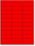 NextDayLabels - 8-1/2 x 11 Neon Color High Light Fluorescent Labels by NextDayLabels