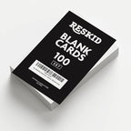 Reskid 100 Pack of White Cardstock - Image 3