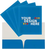 JAM PAPER Custom Printed Semi-Gloss Folders by JAMPaper