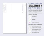 Compuchecks Check on Top Blank Check Paper - Image 2