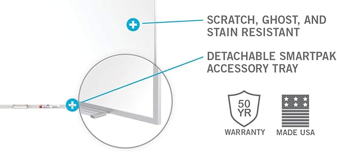 Ghent Magnetic Porcelain Whiteboard - Image 2