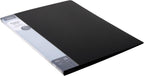 HF2 A3 Display Book Deluxe with 20 Pockets - Black