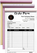 Custom Carbonless Sales Invoice Form Books by Unknown