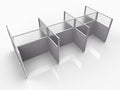 Versare Hush Panel Cubicle Kit | Workstation Partition Walls | Sound Dampening by VERSARE