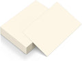 50 Sheets Cream Cardstock 8.5 x 11 Ivory Paper, Goefun Off White Card Stock by Goefun