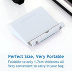 JUSDIQIR Cell Phone Stand for Desk Foldable Cell Phone Holder Desk Tablet - Image 7