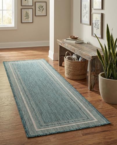 rugs.com - outdoor border rug – 6 ft, close-up detail