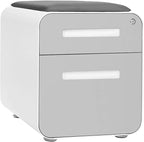 Laura Davidson Furniture STOCKPILE Mini Seated 2 Drawer Mobile File Cabinet - Image 5
