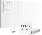 G Gamit Large Felt Wall Tiles Bulletin Board, Large Cork Board Alternative by GGAMIT