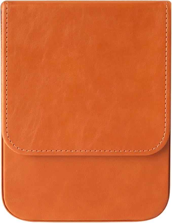 MIVLXLX Leather 6 Fountain Pen/Pencil Tray Case, Magnetic Closure - Image 6