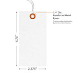 SmartSign Blank White Shipping Tags - Image 5