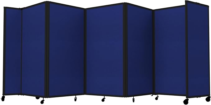 Versare Room Divider 360 Portable Wall Partition | Folding Panels | Large by VERSARE
