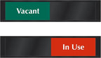 SmartSign Privacy Signs Vacant In Use Slider Door Sign by SmartSign