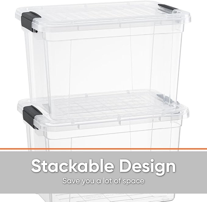 Superio Clear Storage Boxes - Image 5