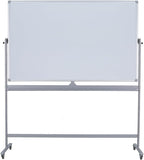 DexBoard Large Double Sided Whiteboard 72x40 inches on Wheels, Height by DexBoard