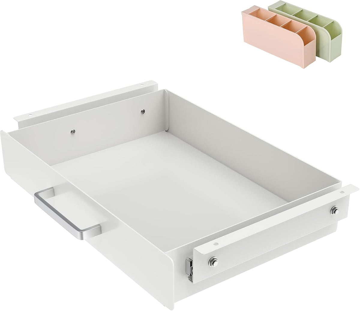 Gome Under Desk Pull-Out Drawer - Storage Organizer Office Mounted, Easy Slid...