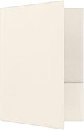 9 x 12 Presentation Folders in 100 lb. Natural Linen by LUXPaper
