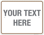 Custom Sign, Personalized Metal Signs, Customize by SigoSigns