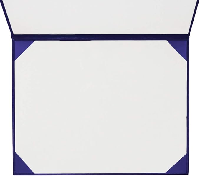 GraduationMall 8.5"x11" Smooth Padded Diploma Cover Certificate Holder Purple - Image 4