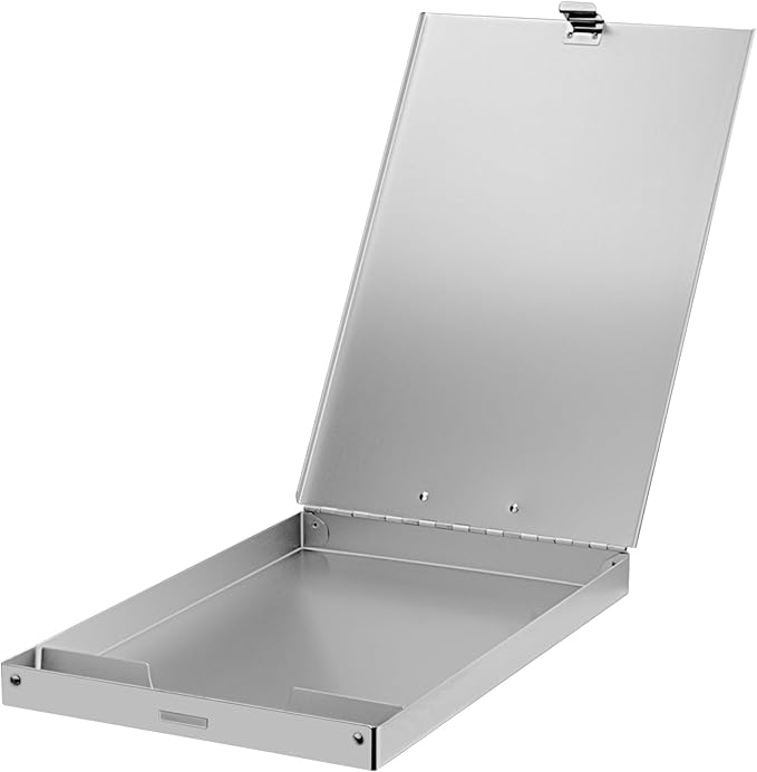ZCZN Aluminum Clipboard with Storage, 6 Pack Recycled Metal Clipboard Box - Image 4