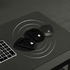 POUT TekDec Mat – Vegan Leather Desk Pad, Water-Resistant Surface, Anti-Slip - Image 6
