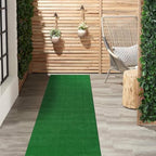 rugshop turf patio deck outdoor indoor runner rug on a desk or shelf