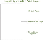8.5" x 14" Blank Print Paper - Image 3