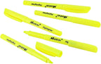 Madisi Highlighters, Chisel Tip, Fluorescent Yellow, Bulk Pack - Image 3