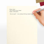 LUXPaper 8.5" x 11" Cardstock | Letter Size | Champagne Metallic | 105lb. Cover - Image 5