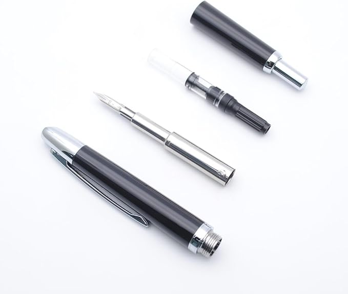 JINHAO 20 Press Fountain Pen, Retractable Capless Resin Pen - Image 4