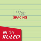 Kaisa Filler Paper Colored loose Leaf Paper, Wide Ruled 8x10.5in Colored Paper - Image 4