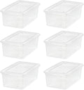 IRIS USA 6-Pack Storage Bins by IRISUSA