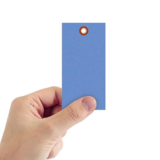 SmartSign Blue Shipping Tags, Size #5 - Image 2