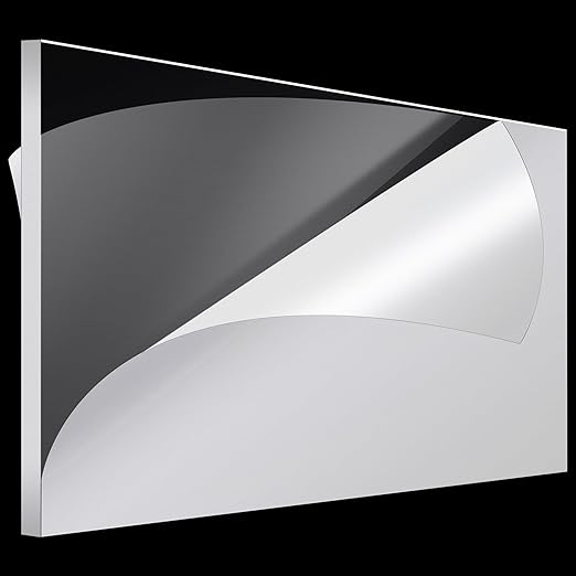 Roowest 1 Pcs 24 x 48 Inch, 1/2 Inch Thick Clear Acrylic Plexiglass Sheets by Roowest