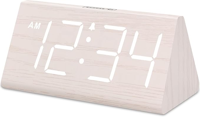 DreamSky Wooden Digital Alarm Clock by DreamSky