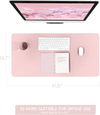 YSAGi Non-Slip Leather Desk Pad Blotter, Waterproof Laptop Computer Desk - Image 7