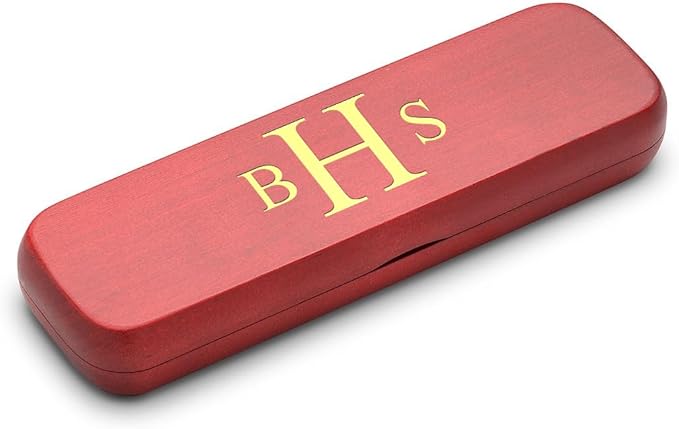 Executive Gift Shoppe | Roman Monogram Personalized Cherry Finish Fountain Pen - Image 2