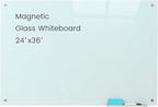 Gooderboard Glass Magnetic White Board by Gooderboard