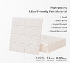 G Gamit Large Felt Wall Tiles Bulletin Board, Large Cork Board Alternative - Image 3